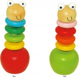 Wooden Dancing Worm Wooden Dancing Worm